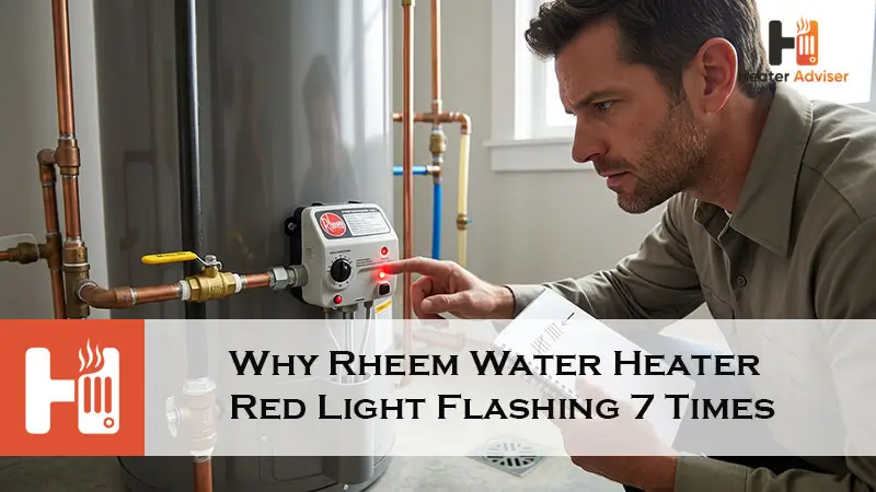 Why Rheem Water Heater Red Light Flashing 7 Times-FI