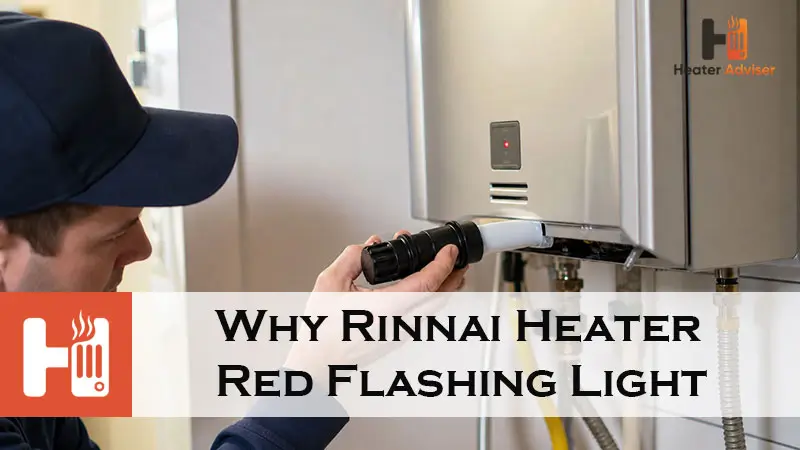 Why Rinnai Heater Red Flashing Light-FI