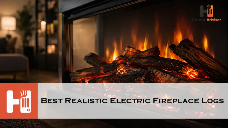 Best Realistic Electric Fireplace Logs-FI