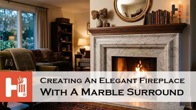 Creating An Elegant Fireplace With A Marble Surround-FI