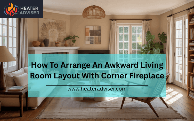 How To Arrange An Awkward Living Room Layout With Corner Fireplace-FI