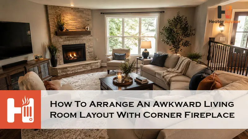 How To Arrange An Awkward Living Room Layout With Corner Fireplace-FI