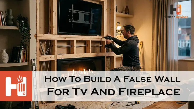 How To Build A False Wall For Tv And Fireplace-FI