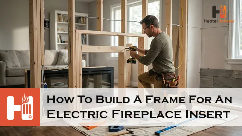 How To Build A Frame For An Electric Fireplace Insert-FI