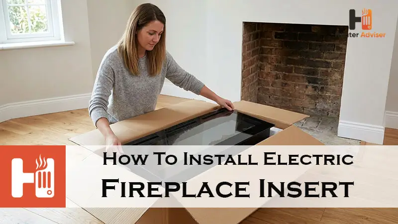 How To Install Electric Fireplace Insert-FI