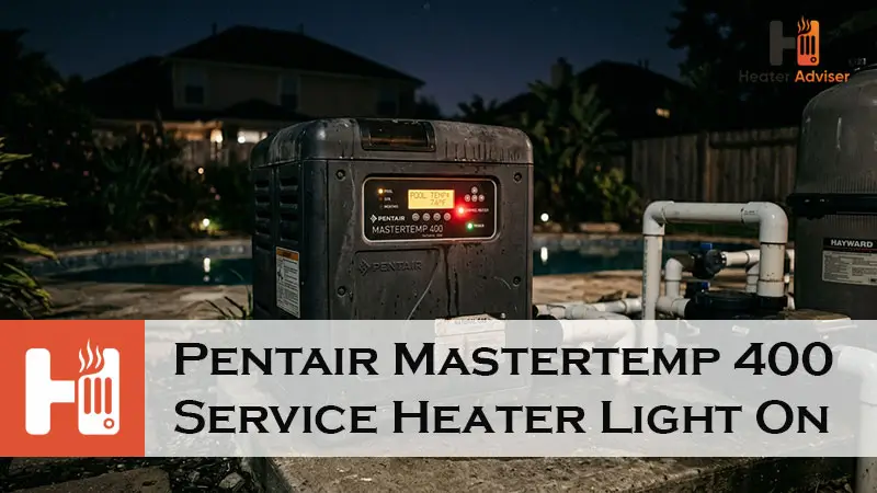 Pentair Mastertemp 400 Service Heater Light On-FI