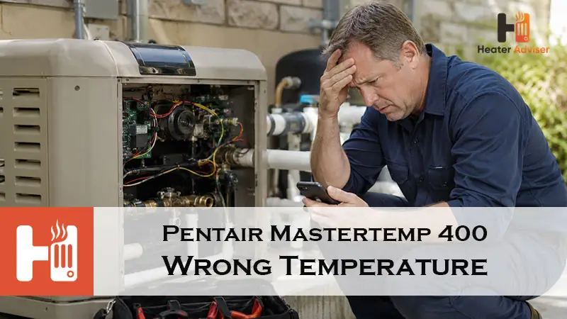 Pentair Mastertemp 400 Wrong Temperature-FI