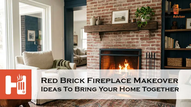 Red Brick Fireplace Makeover Ideas To Bring Your Home Together-FI