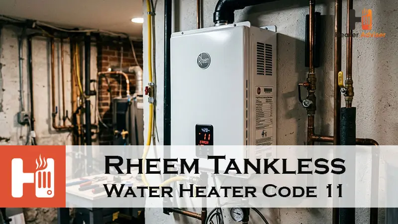 Rheem Tankless Water Heater Code 11-FI