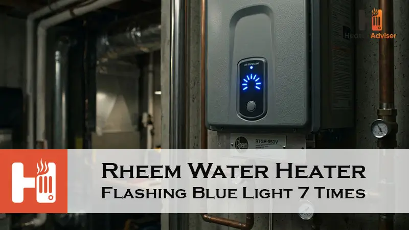 Rheem Water Heater Flashing Blue Light 7 Times-FI