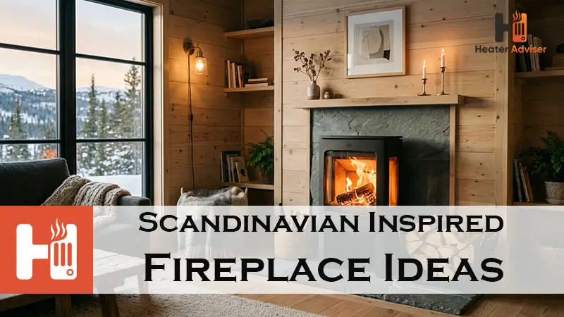 Scandinavian Inspired Fireplace Ideas-FI