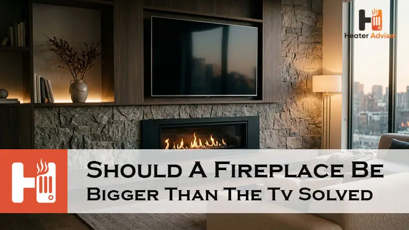 Should A Fireplace Be Bigger Than The Tv Solved-FI