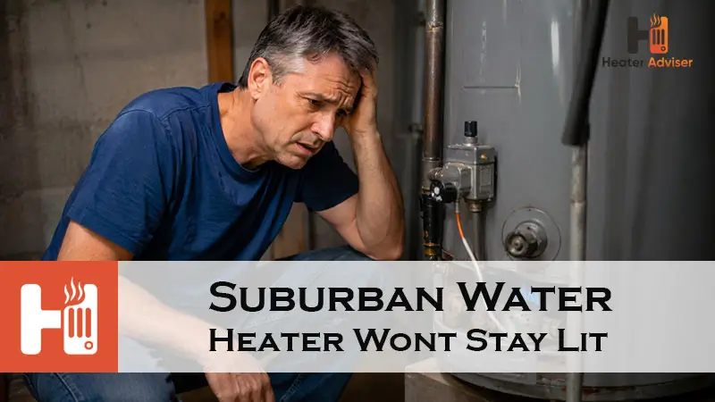 Suburban Water Heater Wont Stay Lit-FI