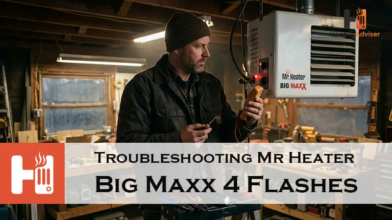 Troubleshooting Mr Heater Big Maxx 4 Flashes-FI