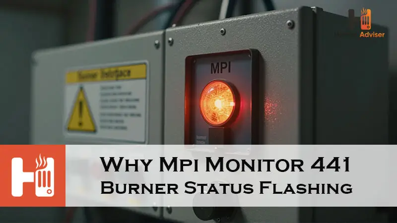 Why Mpi Monitor 441 Burner Status Flashing-FI