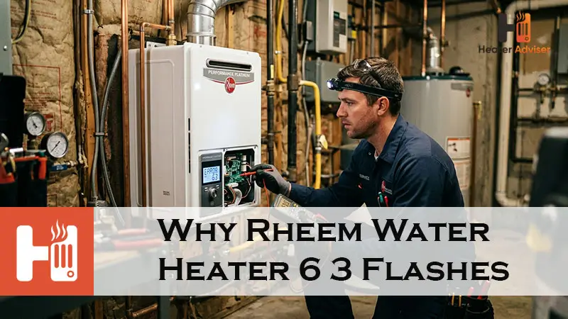Why Rheem Water Heater 6 3 Flashes-FI