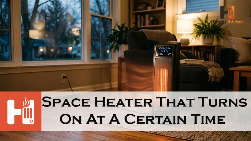 Space Heater That Turns On At A Certain Time-FI