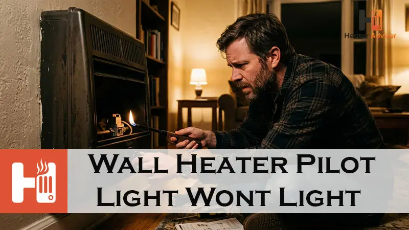 Wall Heater Pilot Light Wont Light-FI