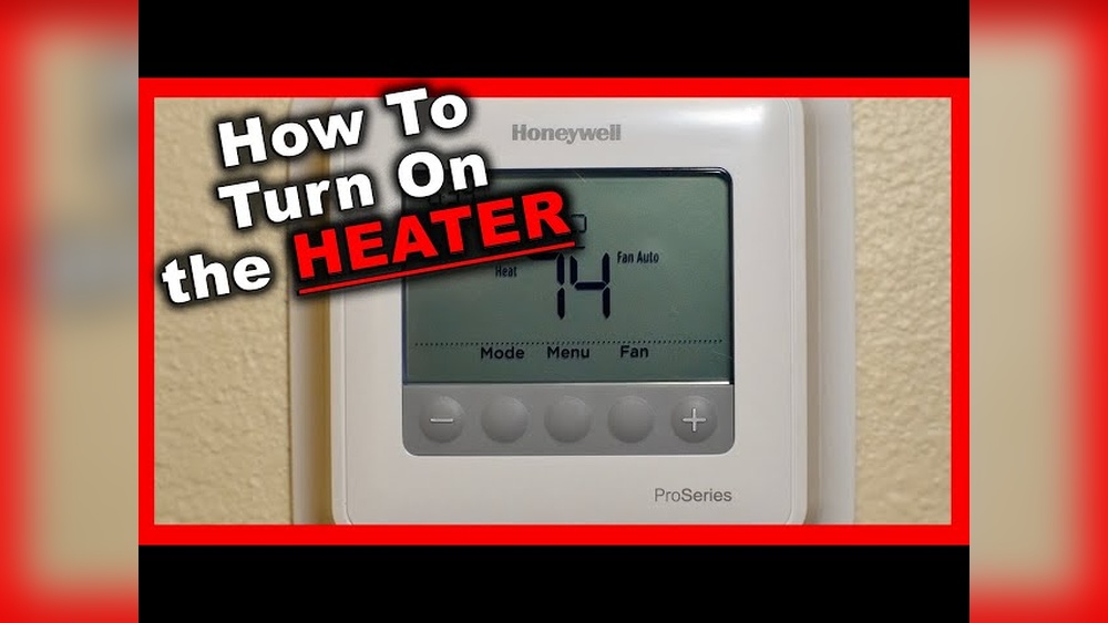 How To Turn On Heater In House