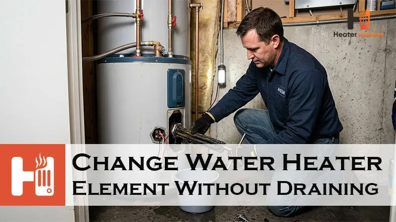 Change Water Heater Element Without Draining-FI