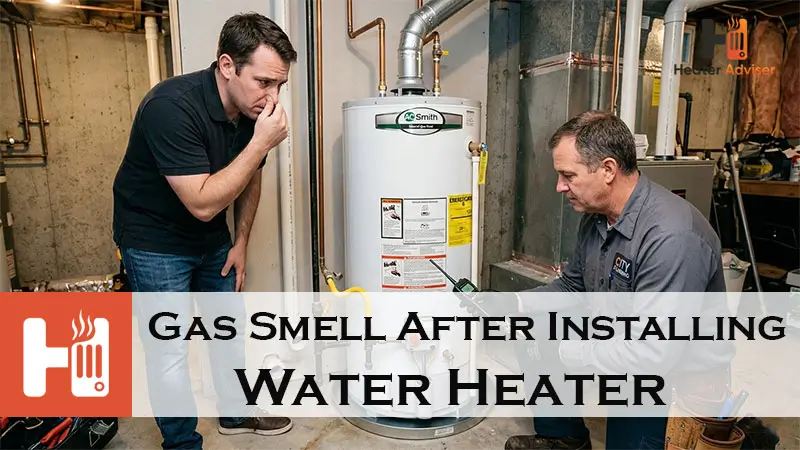 Gas Smell After Installing Water Heater-FI