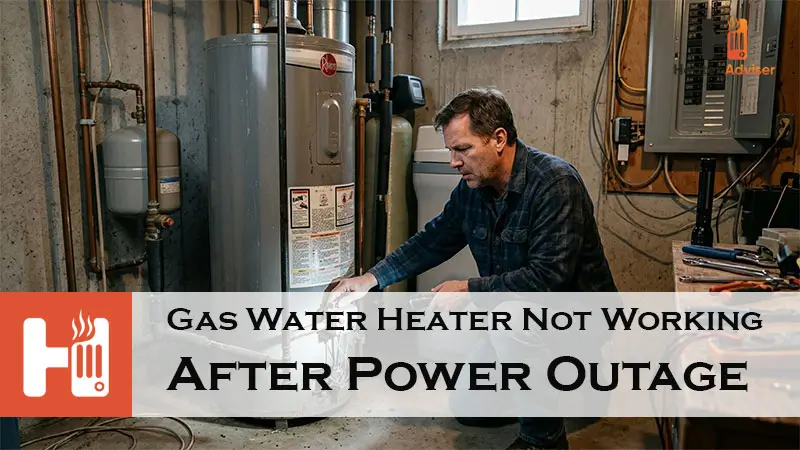 Gas Water Heater Not Working After Power Outage-FI