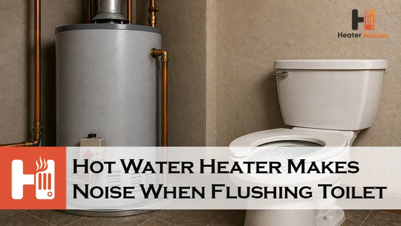 Hot Water Heater Makes Noise When Flushing Toilet-FI