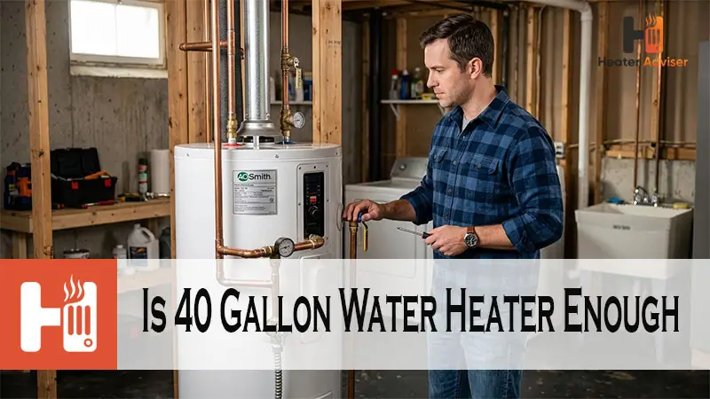 Is 40 Gallon Water Heater Enough-FI