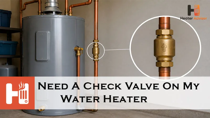 Need A Check Valve On My Water Heater-FI