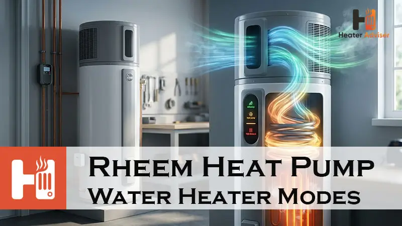 Rheem Heat Pump Water Heater Modes-FI