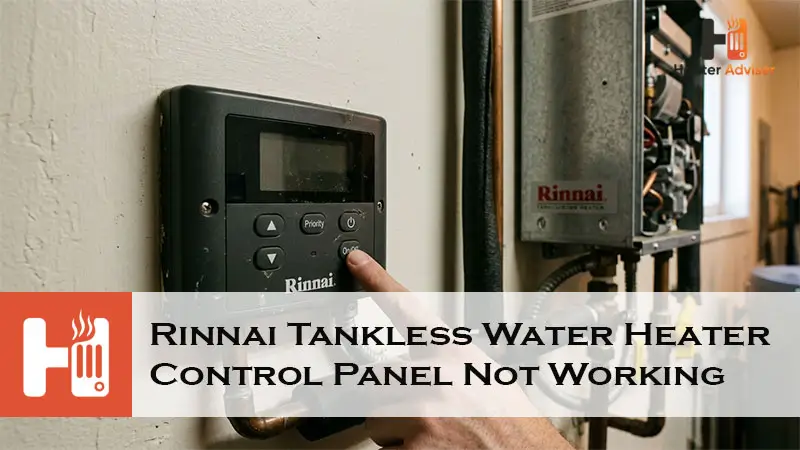 Rinnai Tankless Water Heater Control Panel Not Working-FI