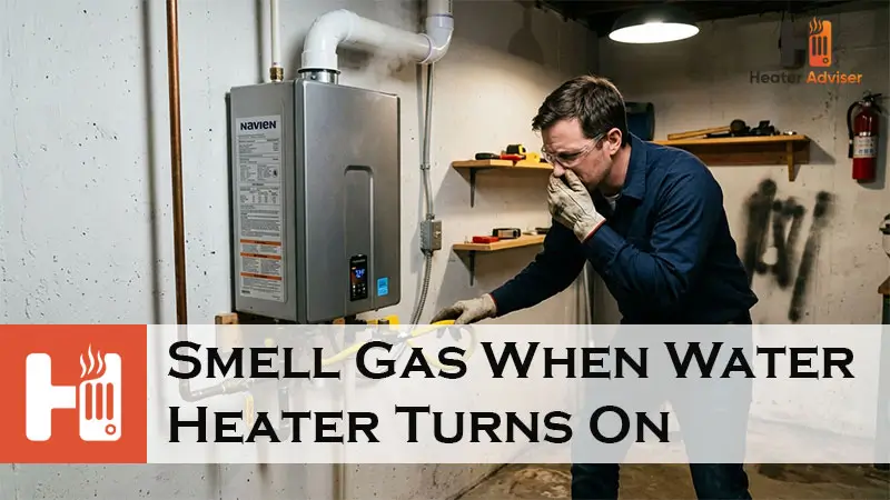 Smell Gas When Water Heater Turns On-FI