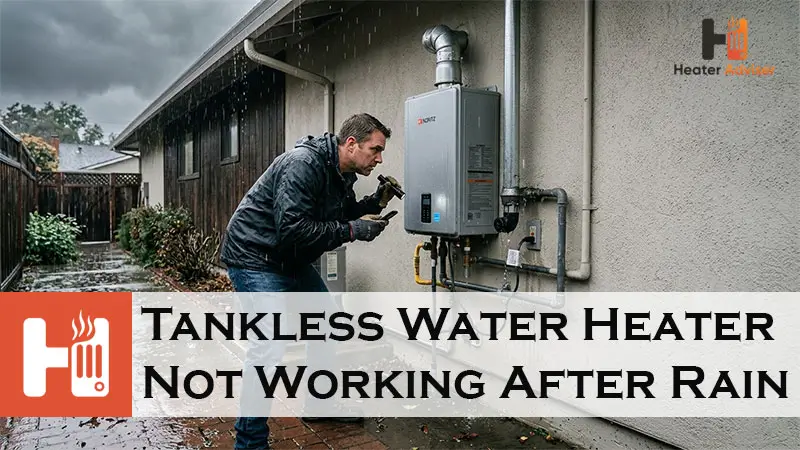 Tankless Water Heater Not Working After Rain-FI