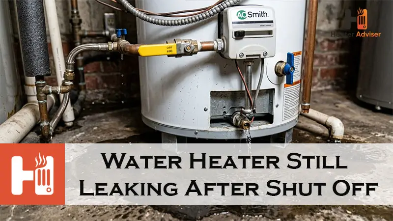 Water Heater Still Leaking After Shut Off-FI