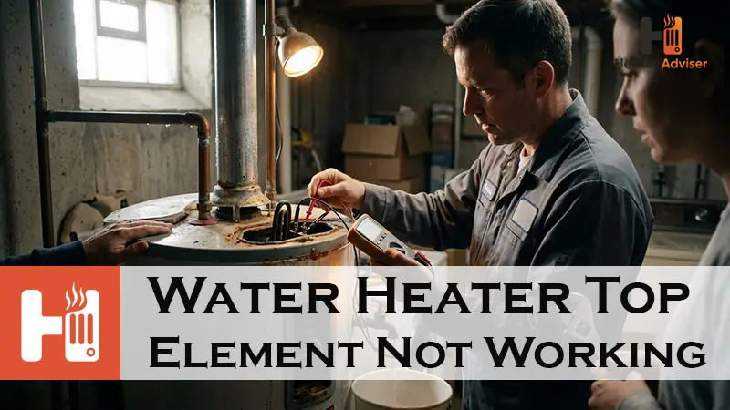 Water Heater Top Element Not Working-FI