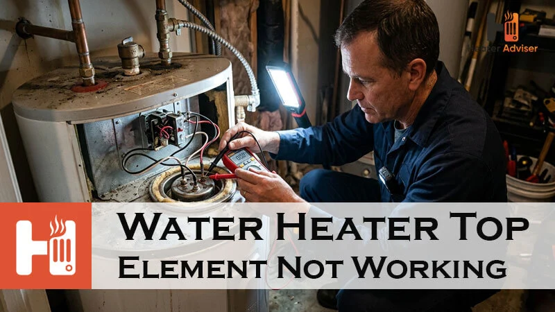 Water Heater Top Element Not Working-FI