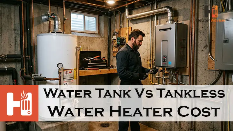 Water Tank Vs Tankless Water Heater Cost-FI