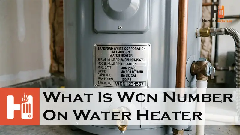 What Is Wcn Number On Water Heater-FI