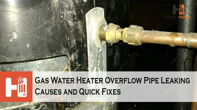 Gas Water Heater Overflow Pipe Leaking-FI